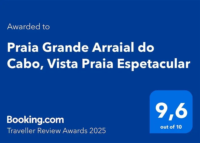 Arraial Do Cabo, Praia Grande Vista Espetacular